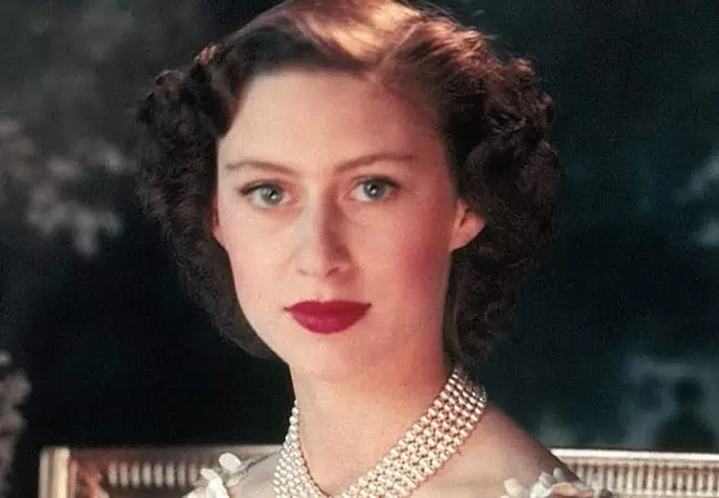 A portrait image of Princess Margaret