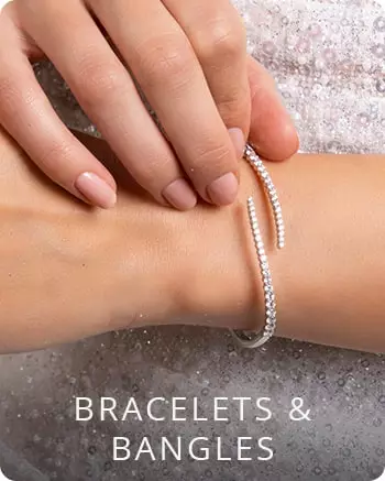 Bracelets and bangles for the bride at Baker Brothers