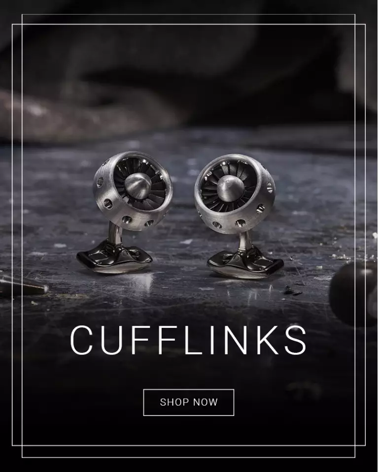 Cuff links at Baker Brothers