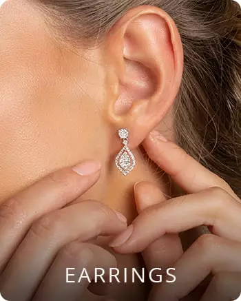 Earrings for the bride at Baker Brothers