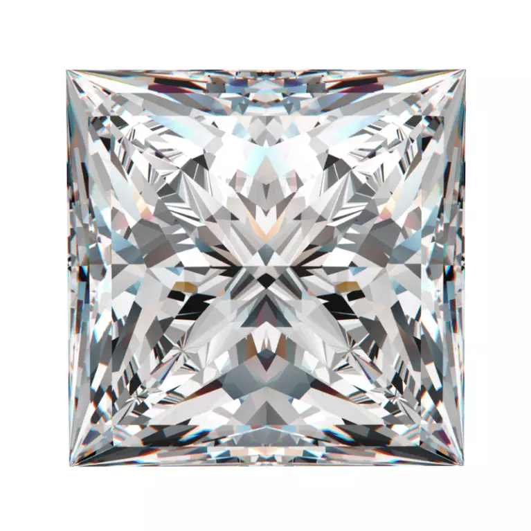 Princess cut diamond