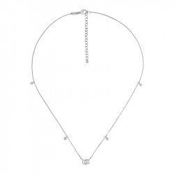 Gucci GG Running White Gold Diamond Necklace